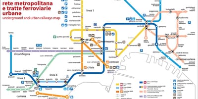 Neapoles autobusu karte