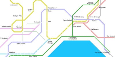 Karte, naples tramvajs 